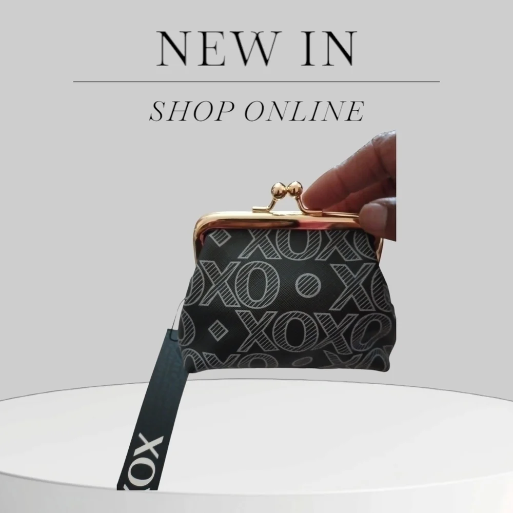 XOXO Y2K Logo Kiss Lock Multi Coin Purse
